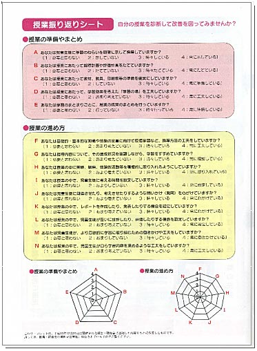 教師向けリーフレット