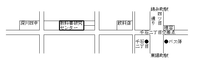 駅・バス停からの東京会場への経路