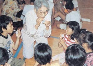 地域のヒトの参加など様々な形の学習が工夫して行われます