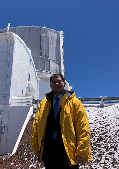 Photo 7  MEXT Minister at the Subaru Telescope
