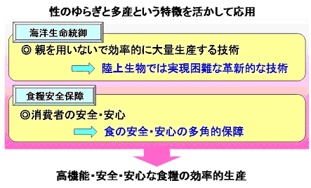 海洋生命統御による食糧生産の革新－海の生物の高度で安全な活用を目指して