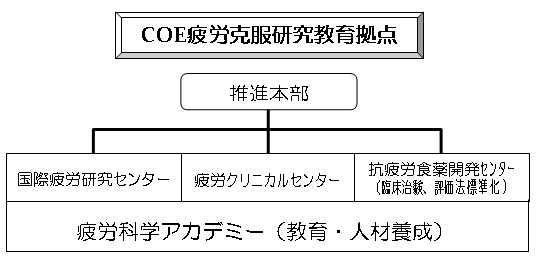 疲労克服研究教育拠点の形成