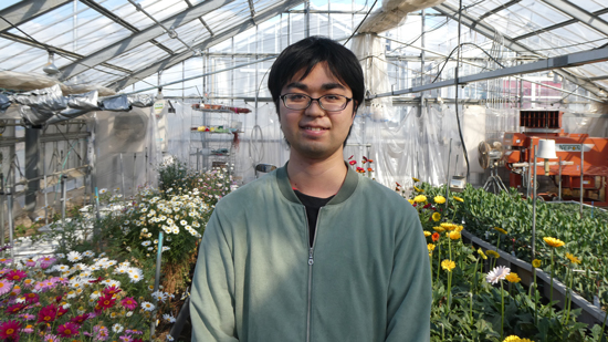 静岡県立農林環境専門職大学短期大学部 澤部智哉さん
