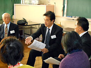 文部科学省車座ふるさとトーク（福岡県福岡市）（平成26年11月22日）の様子 その1