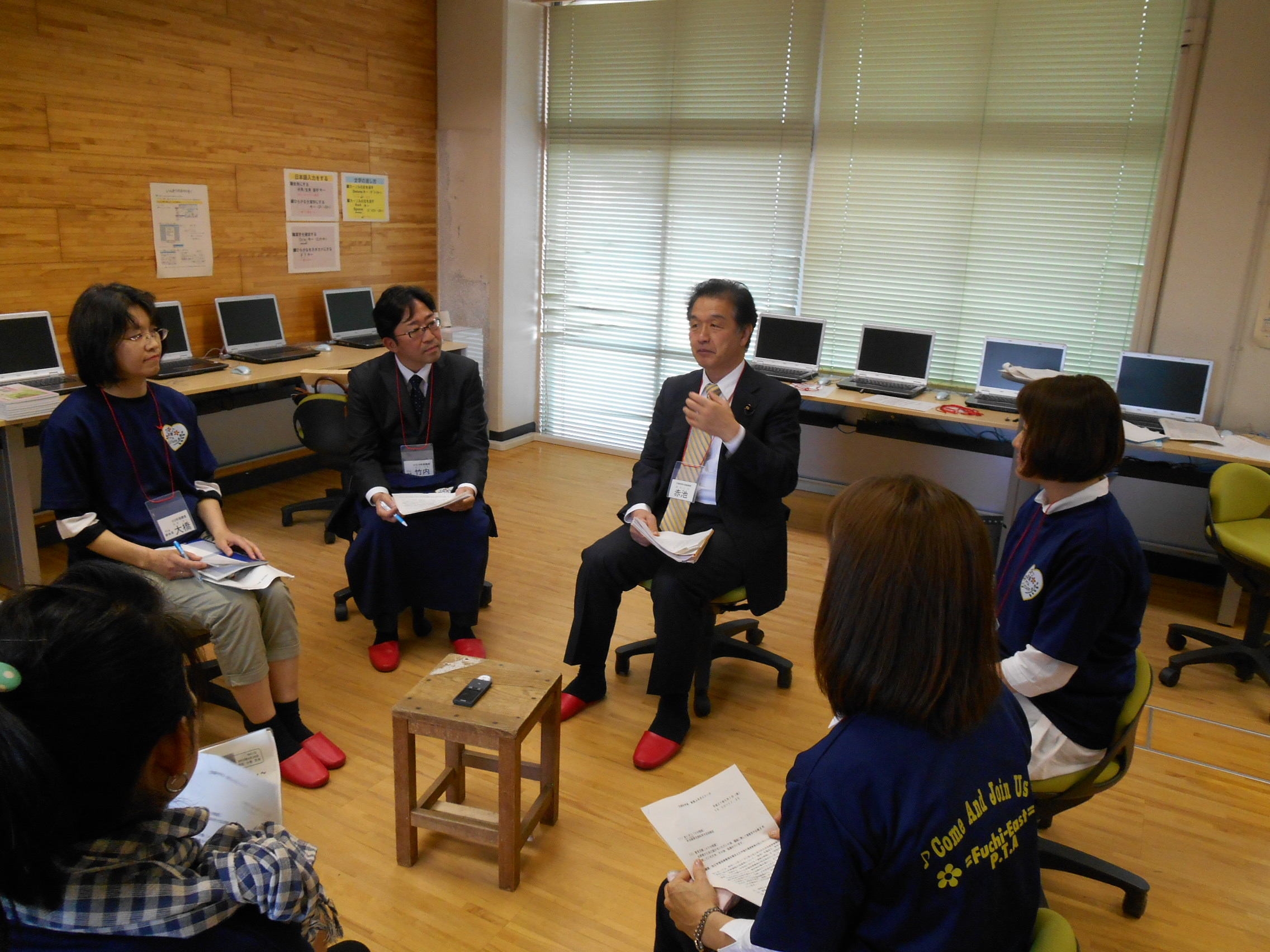 文部科学省車座ふるさとトーク（神奈川県相模原市）（平成27年5月1日）の様子　その3