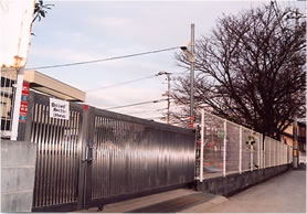 4．ブロック塀を見通しの良いフェンスに改修