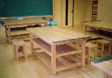 木工室作業台