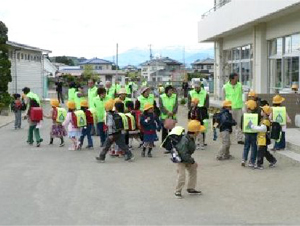 通学時地域巡回ボランティア