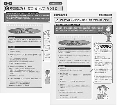 課題別指導ヒント集「授業改善のためのかくし味（学び合い編・体験編）」