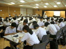 【写真6】学力一斉学習の様子