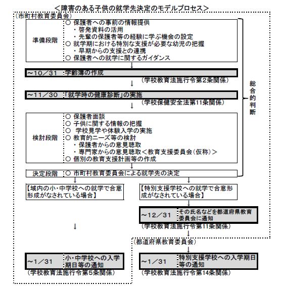 5 障害のある子供の就学先決定について 文部科学省