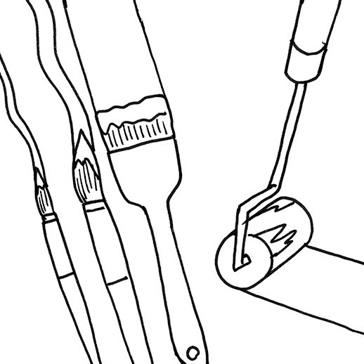 用具の特徴を生かして表し方を考える イメージ画像