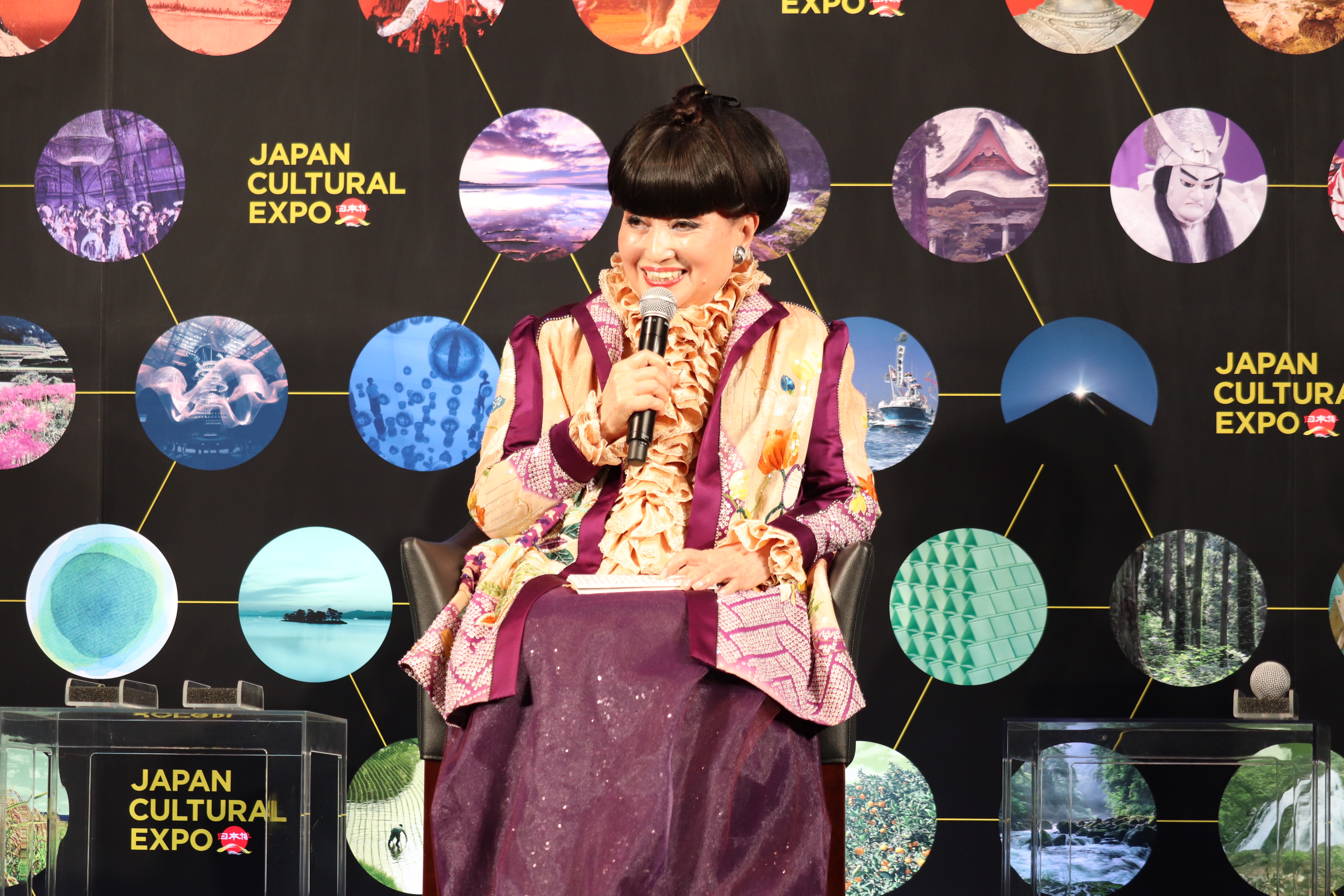 日本博広報大使に黒柳徹子さん 日本博広報大使に黒柳徹子さん