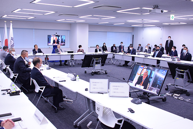 第10回ioc調整委員会オープニング会議に萩生田大臣出席