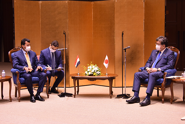東京オリンピック競技大会に合わせて来日された各国スポーツ担当大臣との2国間会談 歓迎行事 東京オリンピック競技大会に合わせて来日された各国スポーツ担当大臣との2国間会談 歓迎行事