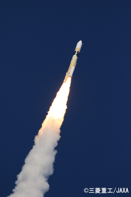 H-ⅡAロケット38号機打ち上げ画像