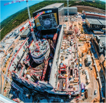 ITER（国際熱核融合実験炉）の建設状況（2018年10月）
