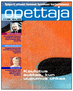 OAJが発行する雑誌『Opettaja』（注135）