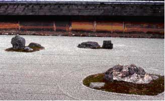 龍安寺石庭の写真