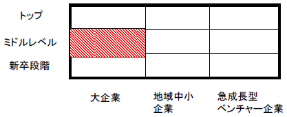 経営・管理人材分科会の議論の射程イメージ