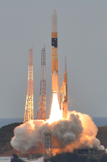 H-2Aロケット22号機打上げの様子