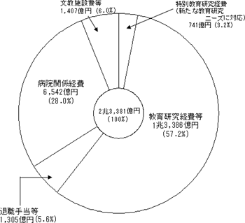 支出円グラフの図