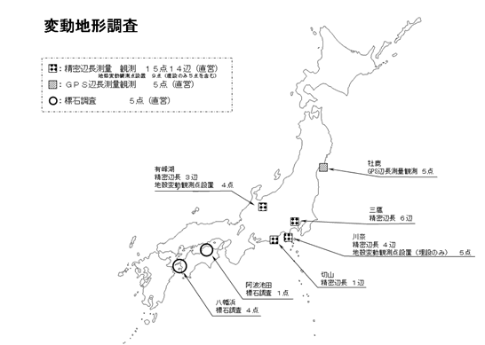 平成20年度　変動地形調査