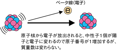 ベータ壊変（崩壊）