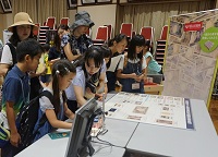 財務省の仕事紹介コーナー写真