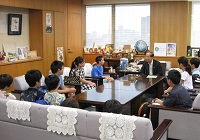 大臣室ツアー写真