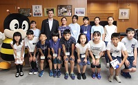 大臣室へようこそ写真