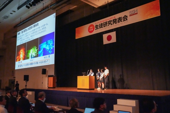 SSH生徒研究発表会当日の様子