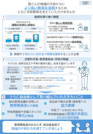 首長部局の皆様へ