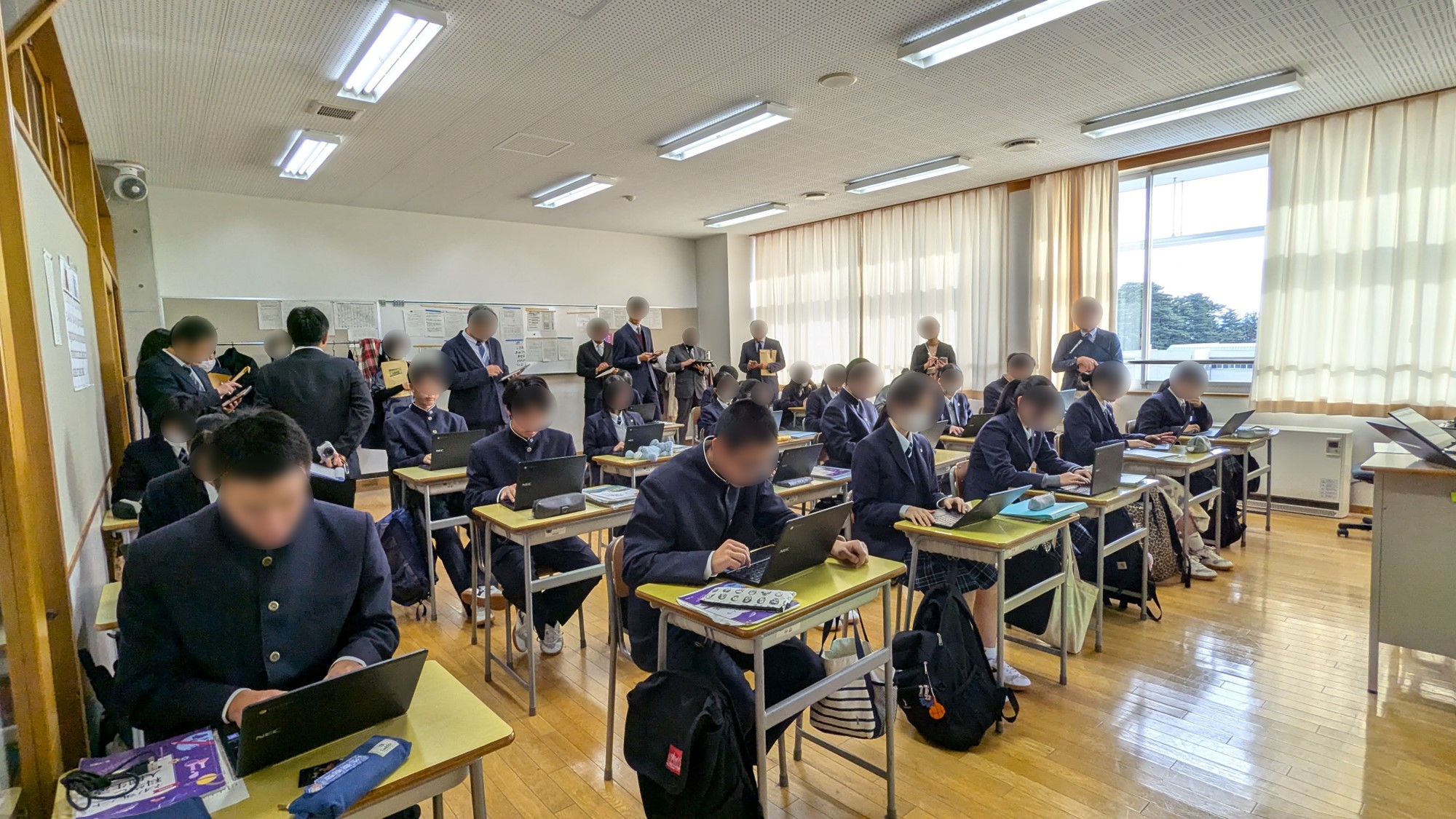 公開授業の様子