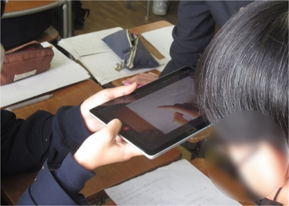 数学の授業の様子