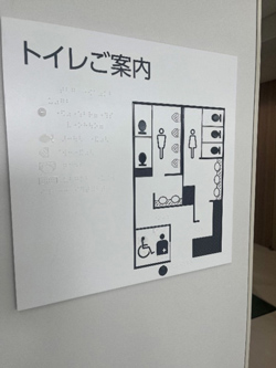トイレご案内板