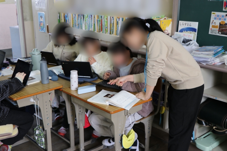 教師が必要な支援を伴走的に行う