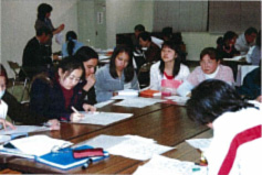 写真:平成20年3月26日 3クラス2の授業風景