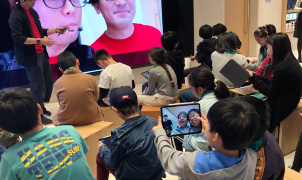 Apple Storeの様子