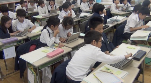 プログラミング体験の様子