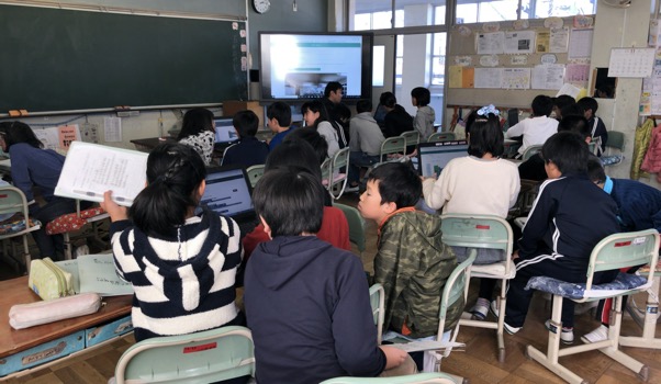 班ごとに活動する