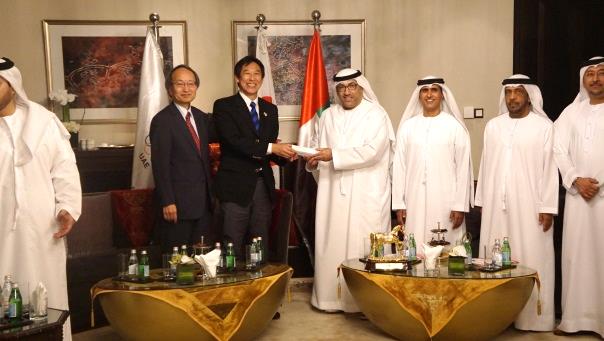 UAEオリンピック委員会副委員長との面会